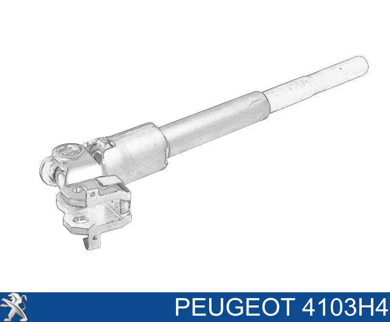 4103H4 Peugeot/Citroen Veio da coluna de direção inferior