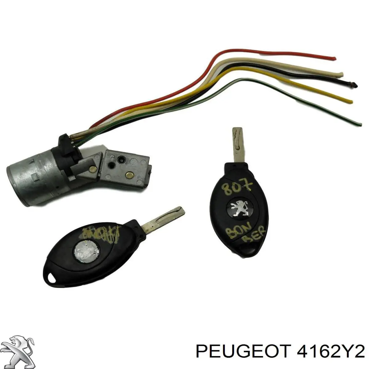  Fecho de ignição Peugeot 807 monovolume (E) (2002 - 2010) 