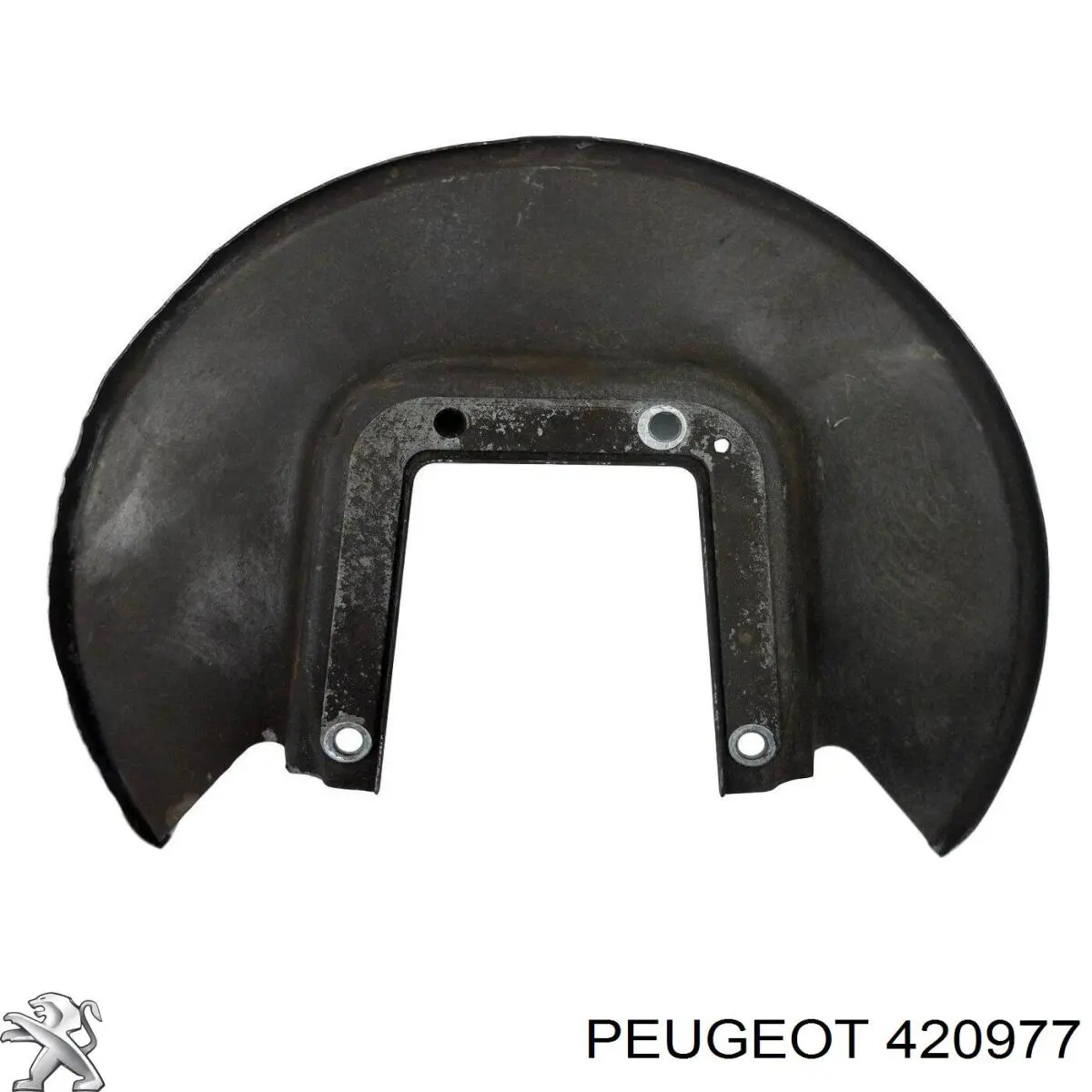 420977 Peugeot/Citroen Proteção do freio de disco traseiro