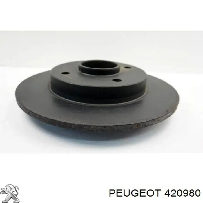 Compre 420980 Peugeot/Citroen Proteção do freio de disco traseiro