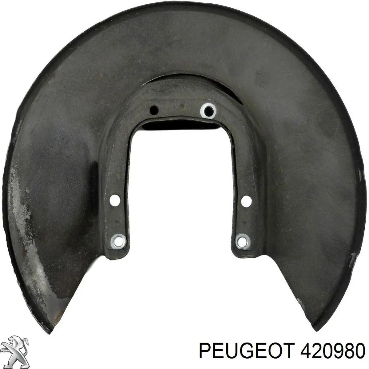 420980 Peugeot/Citroen Proteção do freio de disco traseiro
