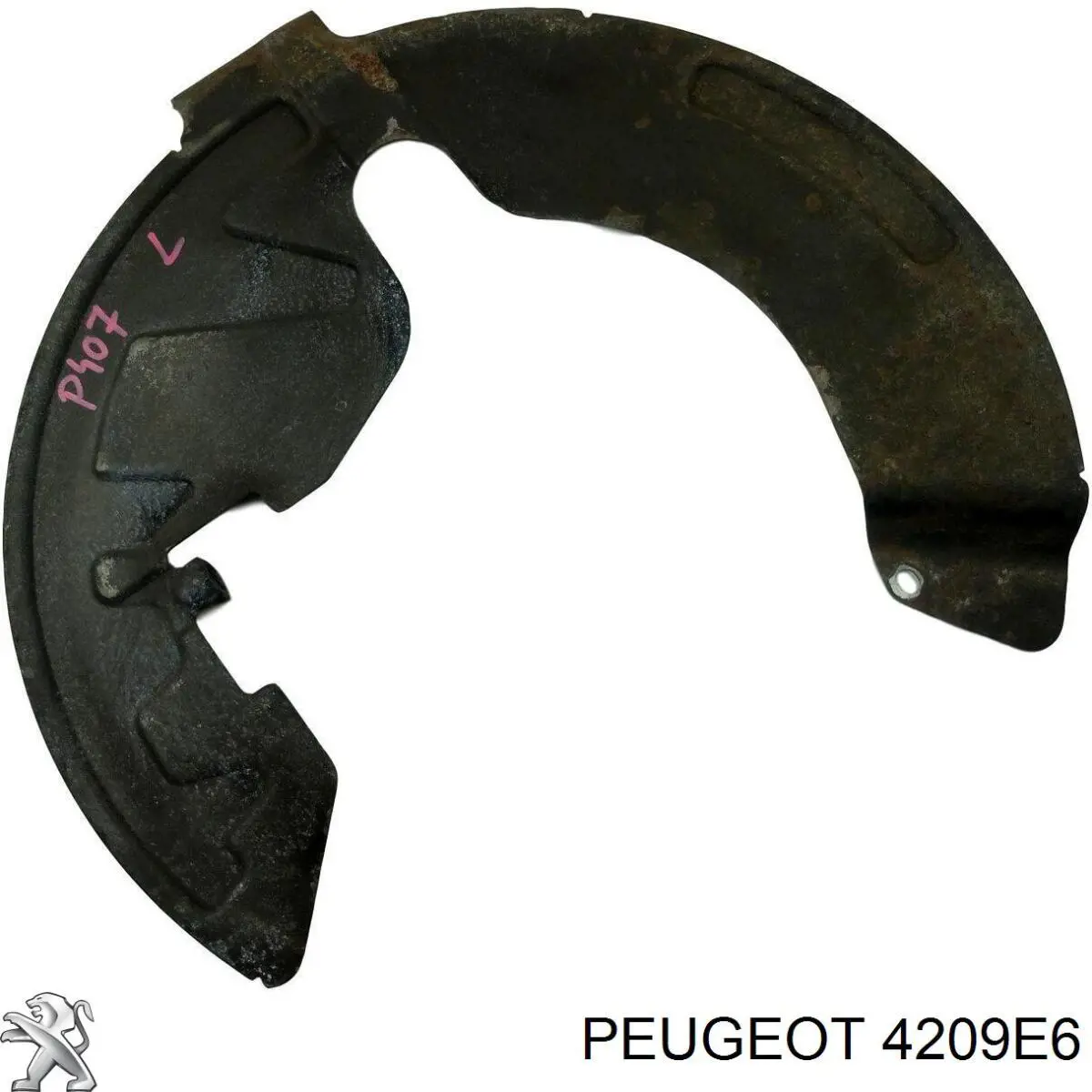 Proteção do freio de disco dianteiro esquerdo Peugeot/Citroen 4209E6 preço, a partir de  