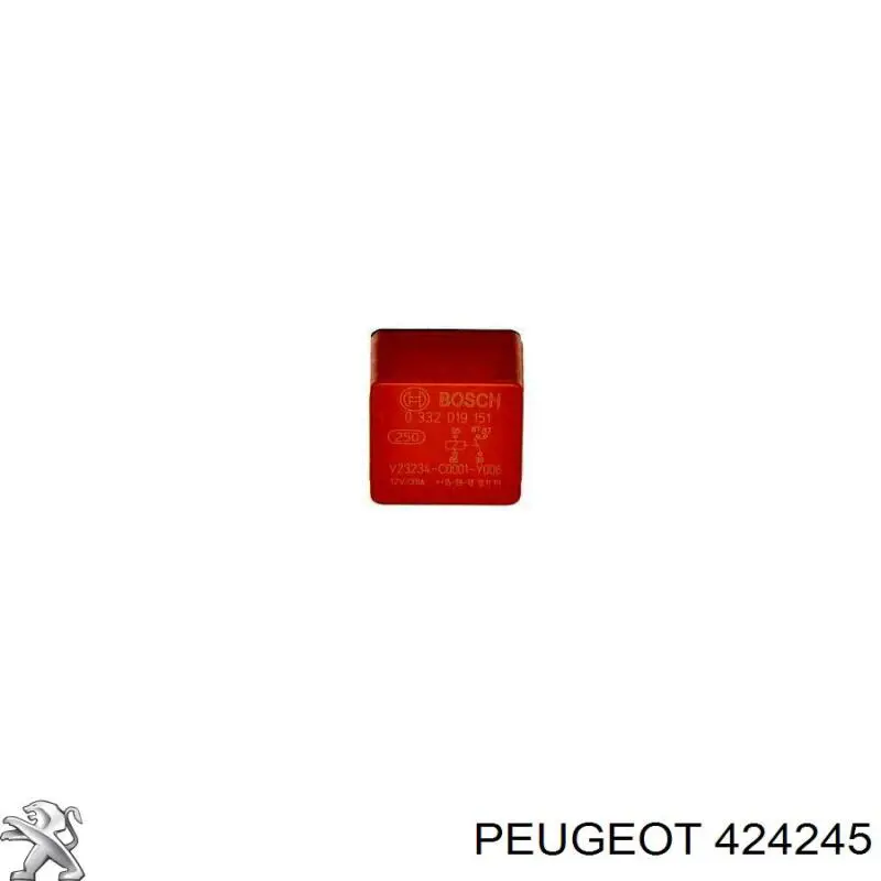 Compre 424245 Peugeot/Citroen Sapatas do freio traseiras de tambor, montadas com cilindros, kit