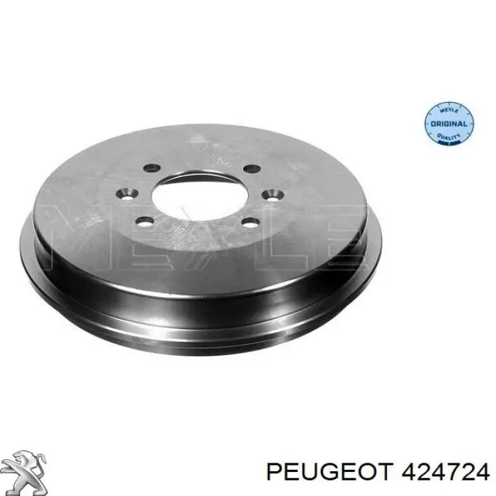Tambor do freio traseiro Peugeot/Citroen 424724 preço, a partir de 55,97 USD