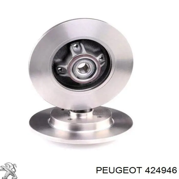 Disco do freio traseiro Peugeot/Citroen 424946 preço, a partir de 80,36 USD