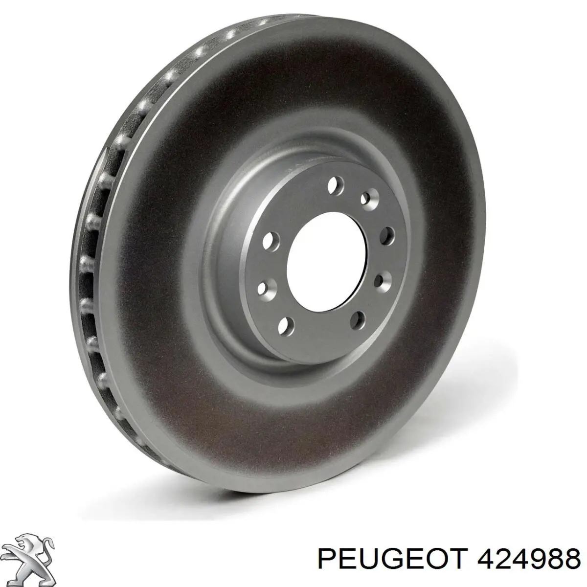 424988 Peugeot/Citroen Disco do freio dianteiro