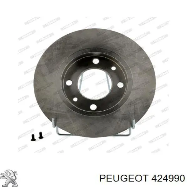 Compre 424990 Peugeot/Citroen Disco do freio traseiro