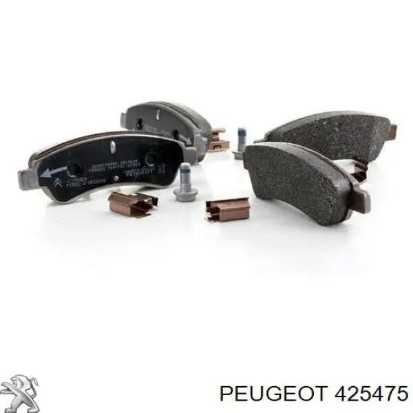 Sapatas do freio dianteiras de disco Peugeot/Citroen 425475 preço, a partir de 24,94 USD