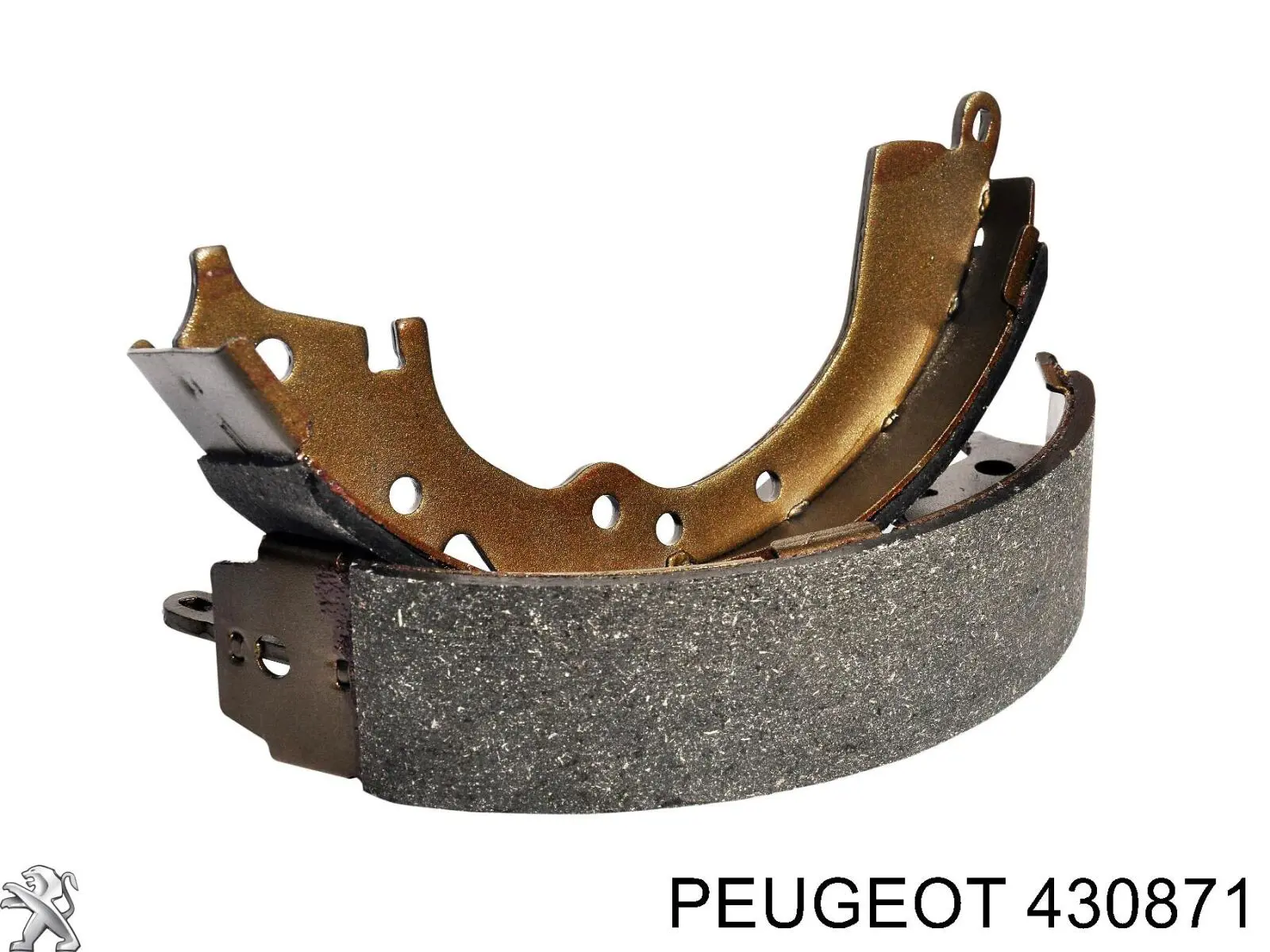 Compre 430871 Peugeot/Citroen Mola das sapatas do freio de tambor traseiras