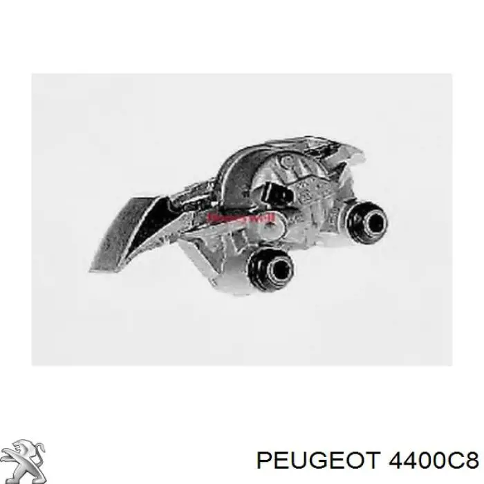 Compre 4400C8 Peugeot/Citroen Suporte do freio dianteiro esquerdo