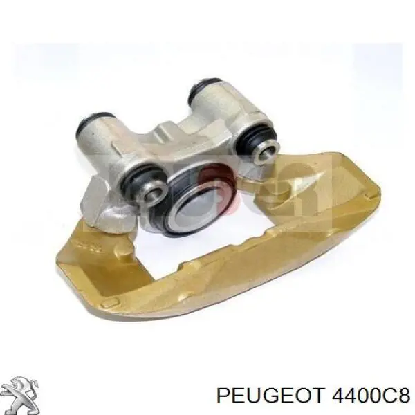Suporte do freio dianteiro esquerdo 4400C8 Peugeot/Citroen