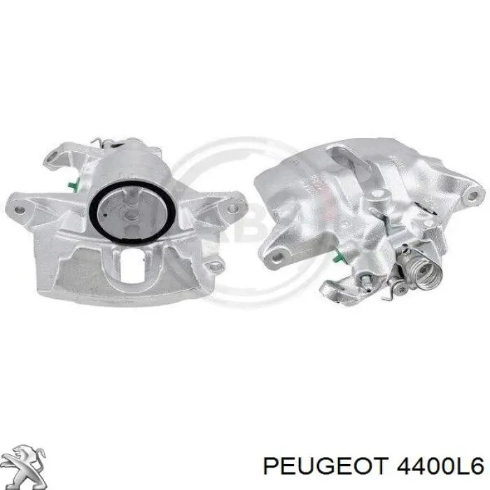 4400L6 Peugeot/Citroen Suporte do freio dianteiro esquerdo