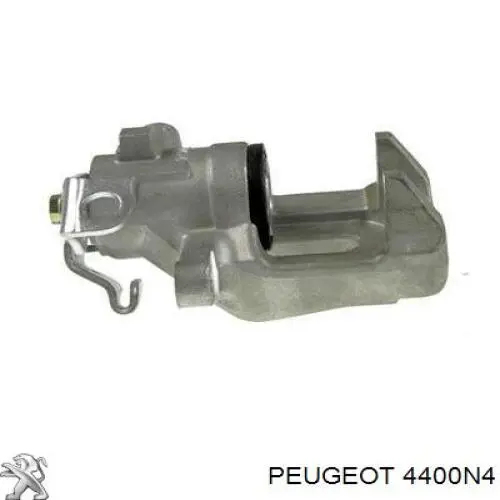 4400N4 Peugeot/Citroen Suporte do freio traseiro esquerdo
