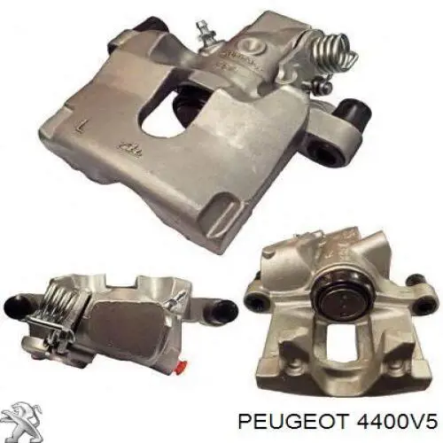 Compre 4400V5 Peugeot/Citroen Suporte do freio traseiro esquerdo