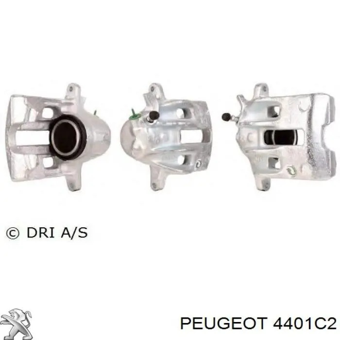 Suporte do freio dianteiro esquerdo Peugeot/Citroen 4401C2 preço, a partir de 51,32 USD