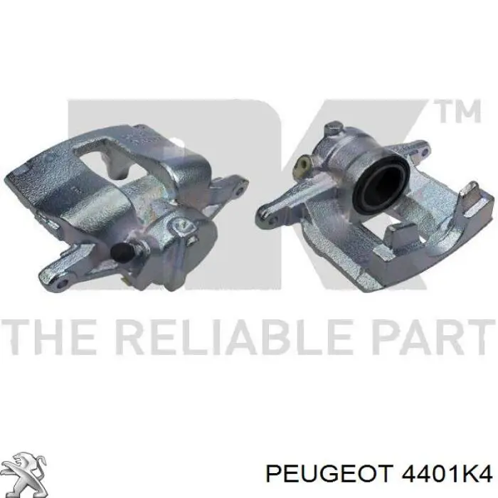 Compre 4401K4 Peugeot/Citroen Suporte do freio traseiro esquerdo