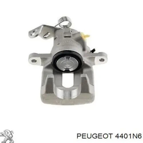 4401N6 Peugeot/Citroen Suporte do freio traseiro esquerdo