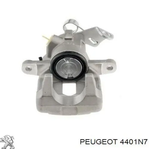 4401N7 Peugeot/Citroen Suporte do freio traseiro direito