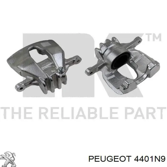 Suporte do freio dianteiro direito Peugeot/Citroen 4401N9 preço, a partir de 54,48 USD
