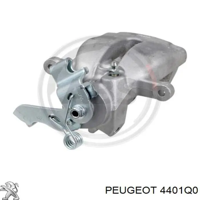 4401Q0 Peugeot/Citroen Suporte do freio traseiro esquerdo