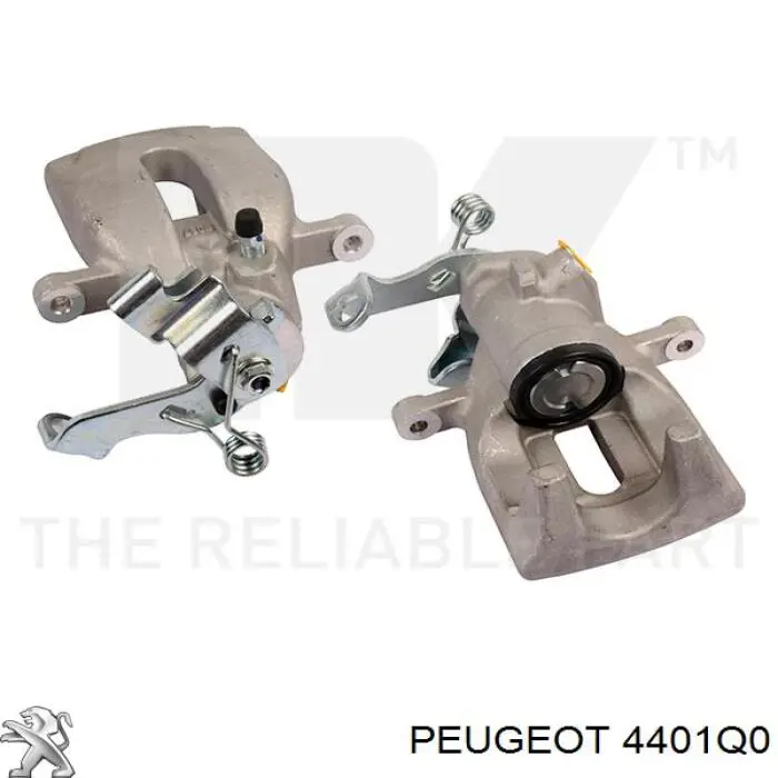 Suporte do freio traseiro esquerdo Peugeot/Citroen 4401Q0 preço, a partir de 74,91 USD