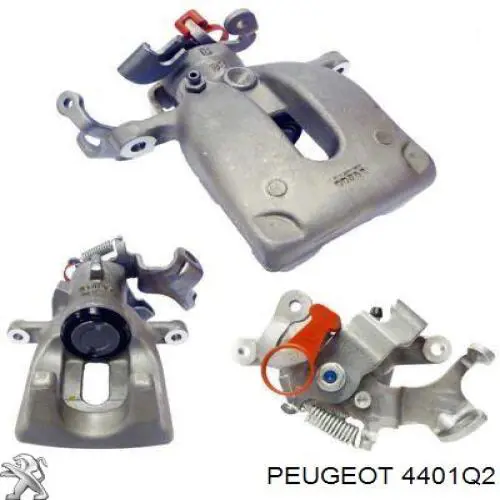 Suporte do freio traseiro esquerdo Peugeot/Citroen 4401Q2 preço, a partir de 74,75 USD