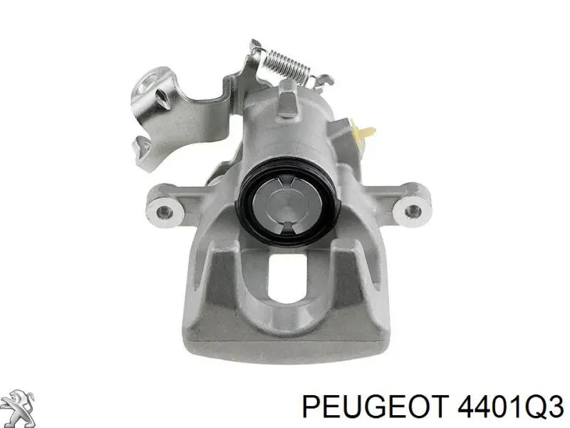 4401Q3 Peugeot/Citroen Suporte do freio traseiro direito