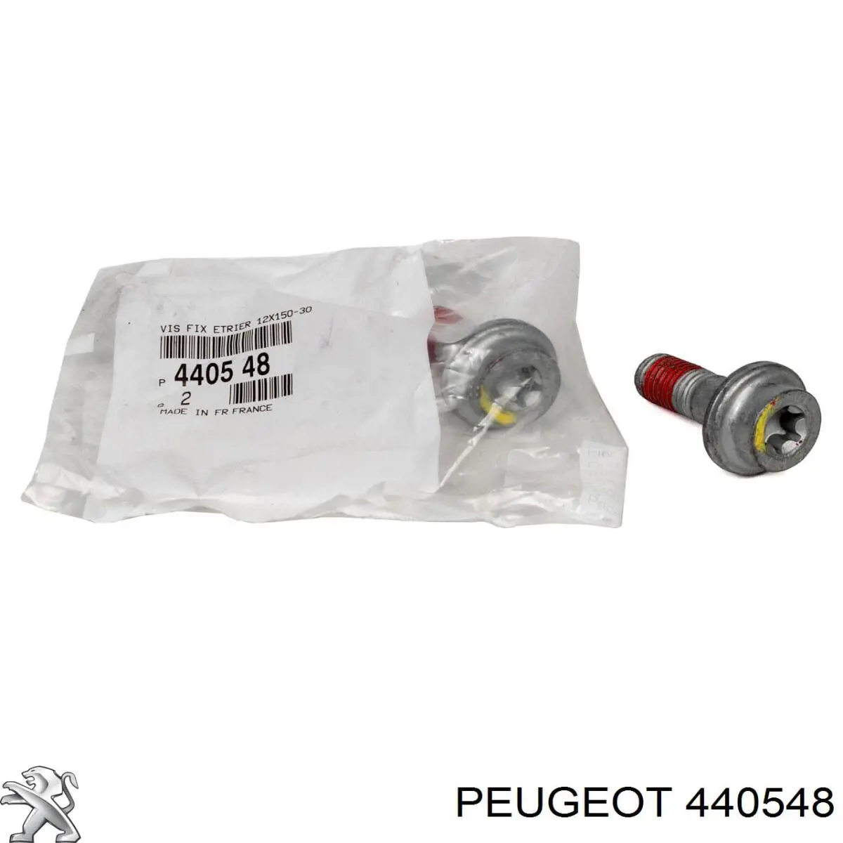 440548 Peugeot/Citroen Parafuso do freio de suporte