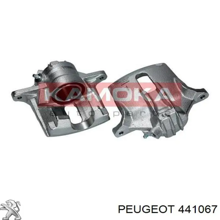 Suporte do freio dianteiro esquerdo Peugeot/Citroen 441067 preço, a partir de 42,64 USD