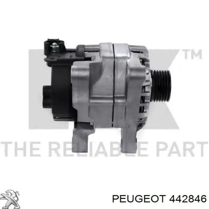 Compre 442846 Peugeot/Citroen Tubo de ligação de bombeio de suporte do freio traseiro