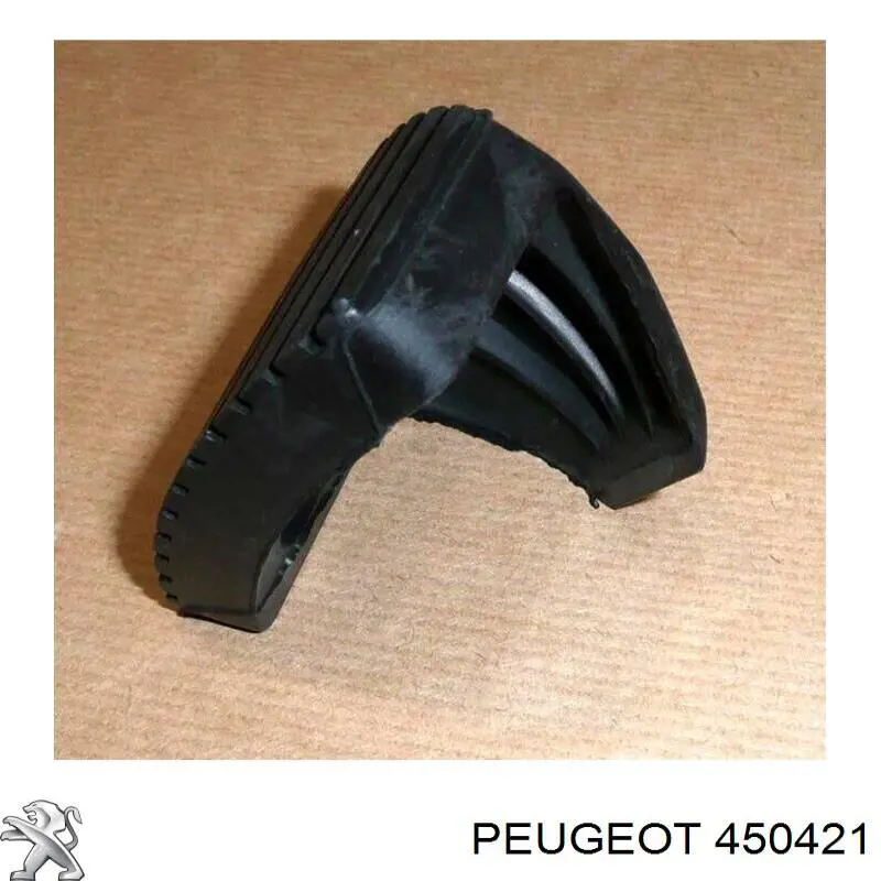 450421 Peugeot/Citroen Placa sobreposta de pedal do freio