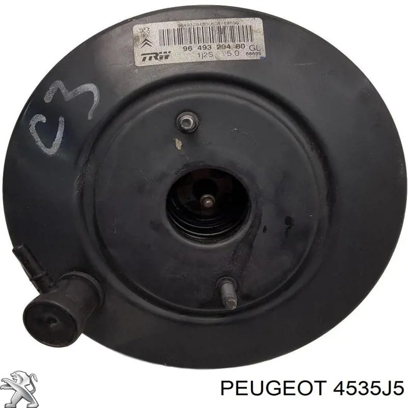 Reforçador dos freios a vácuo Peugeot/Citroen 4535J5 preço, a partir de 452,18 USD