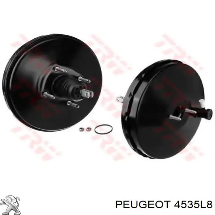4535L8 Peugeot/Citroen Reforçador dos freios a vácuo
