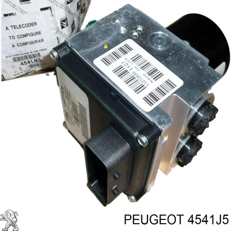 4541J5 Peugeot/Citroen Unidade hidráulico de controlo ABS