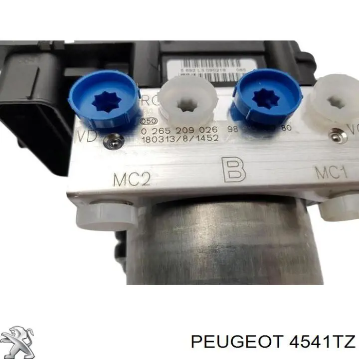 Compre 1607956180 Peugeot/Citroen Unidade hidráulico de controlo ABS