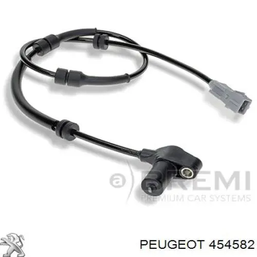 454582 Peugeot/Citroen Sensor dianteiro de ABS