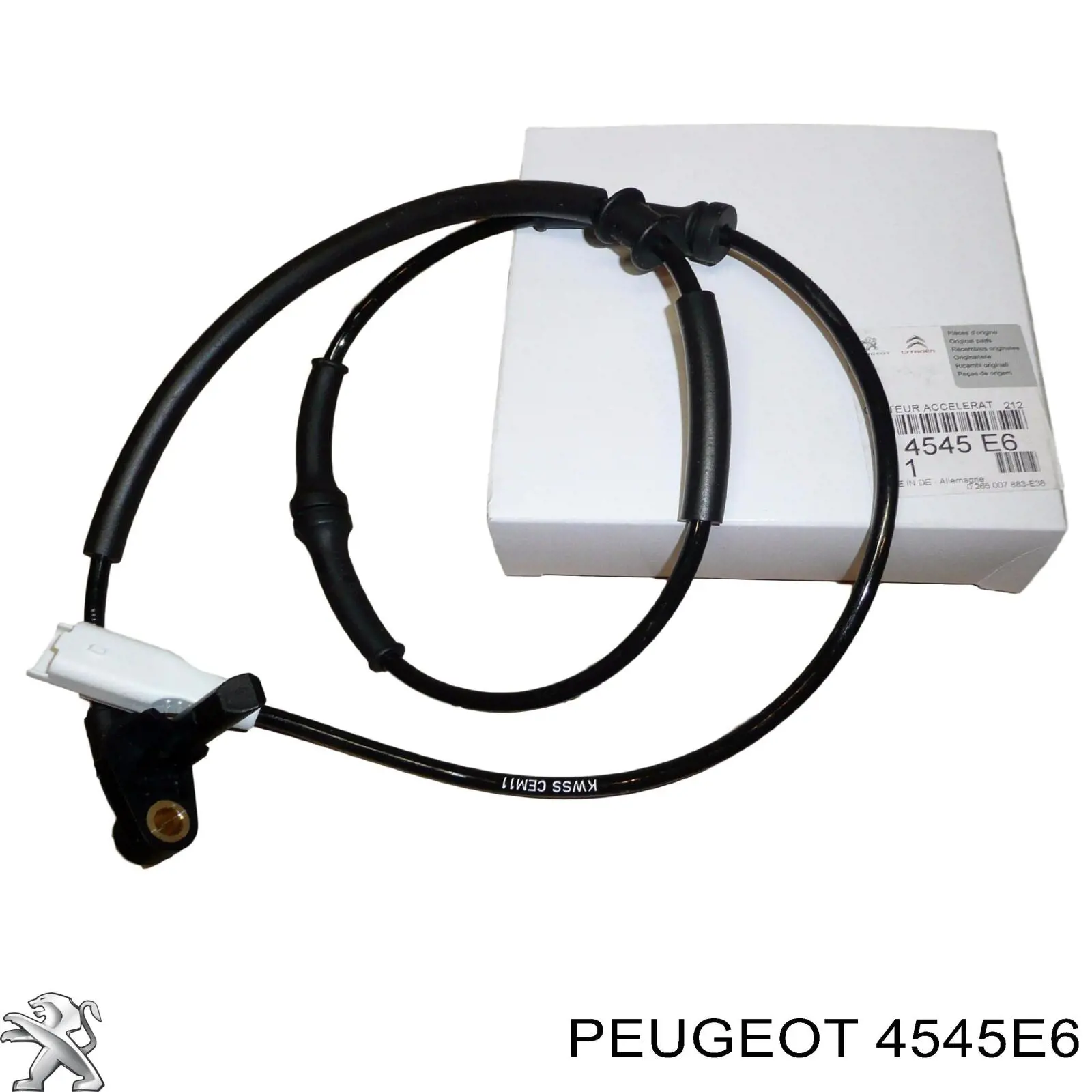 4545E6 Peugeot/Citroen Sensor ABS traseiro direito
