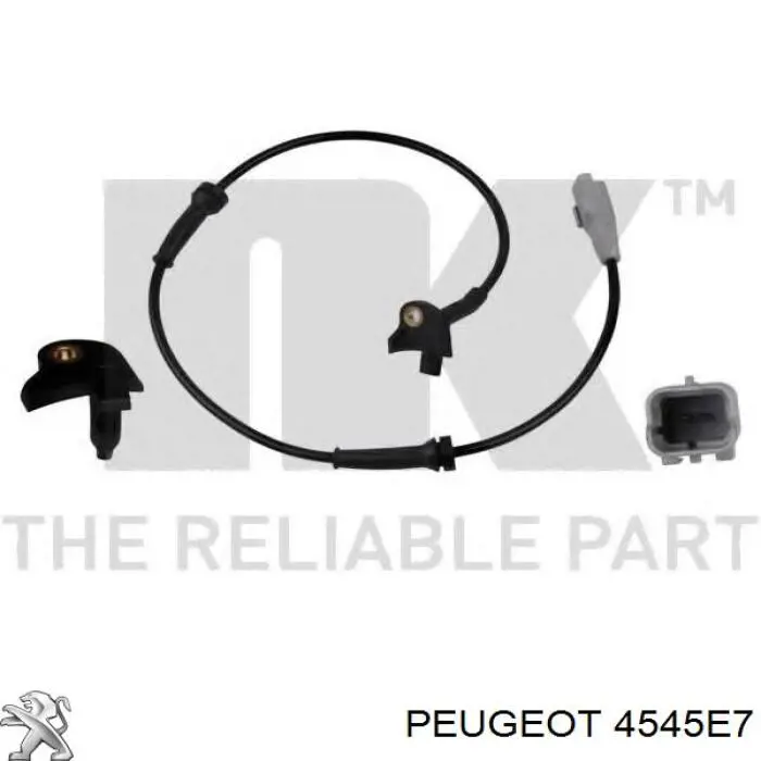 Sensor dianteiro de ABS Peugeot/Citroen 4545E7 preço, a partir de 12,91 USD
