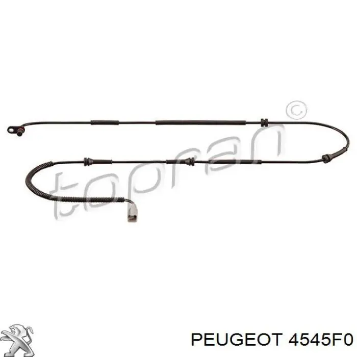 Sensor ABS traseiro Peugeot/Citroen 4545F0 preço, a partir de 35,01 USD