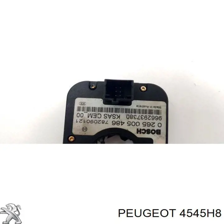 Compre 00004545H8 Peugeot/Citroen Sensor do ângulo de viragem do volante de direção