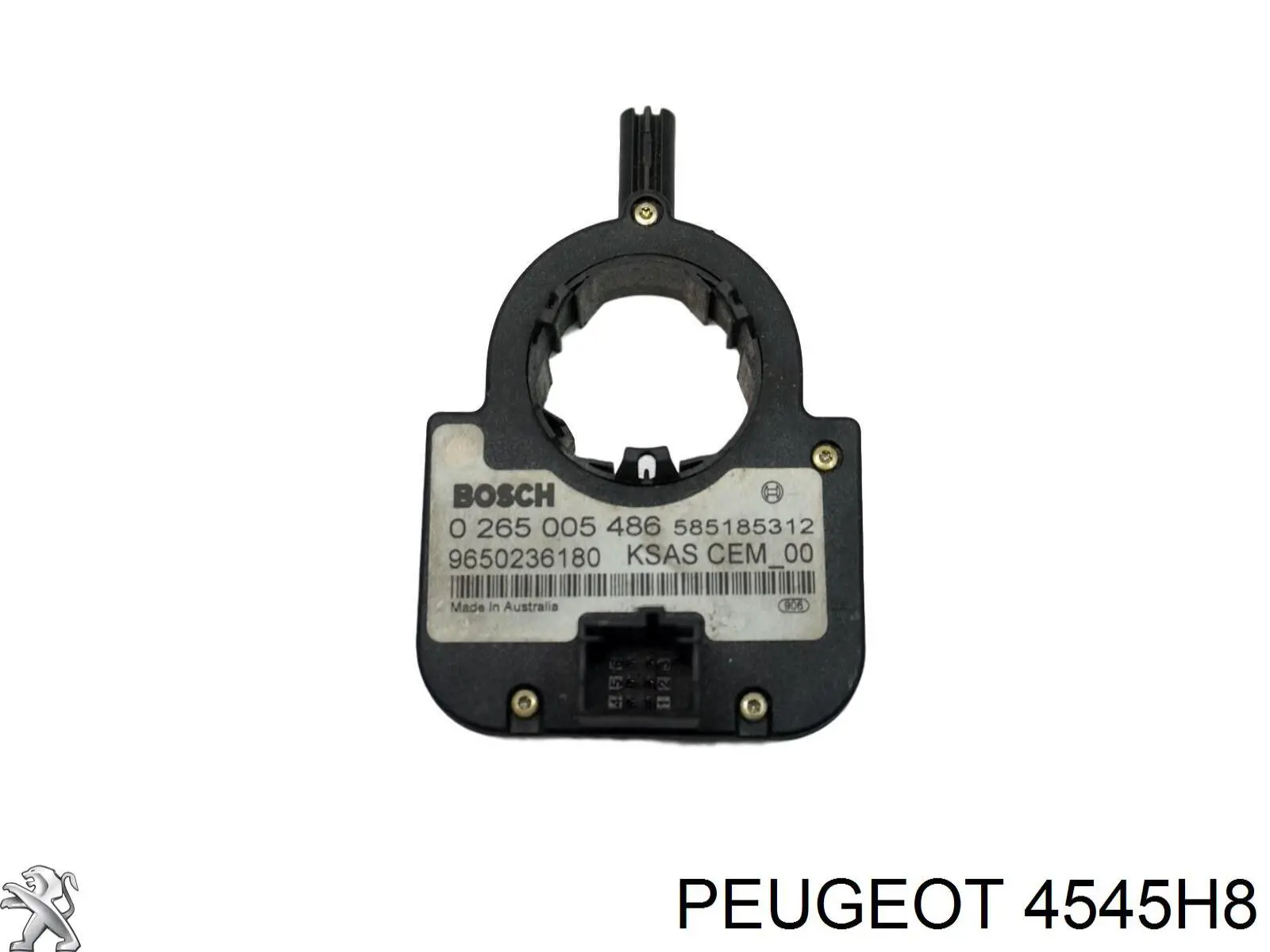 00004545H8 Peugeot/Citroen Sensor do ângulo de viragem do volante de direção