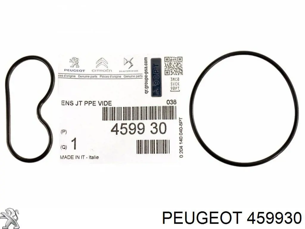 459930 Peugeot/Citroen Vedante de bomba de vácuo