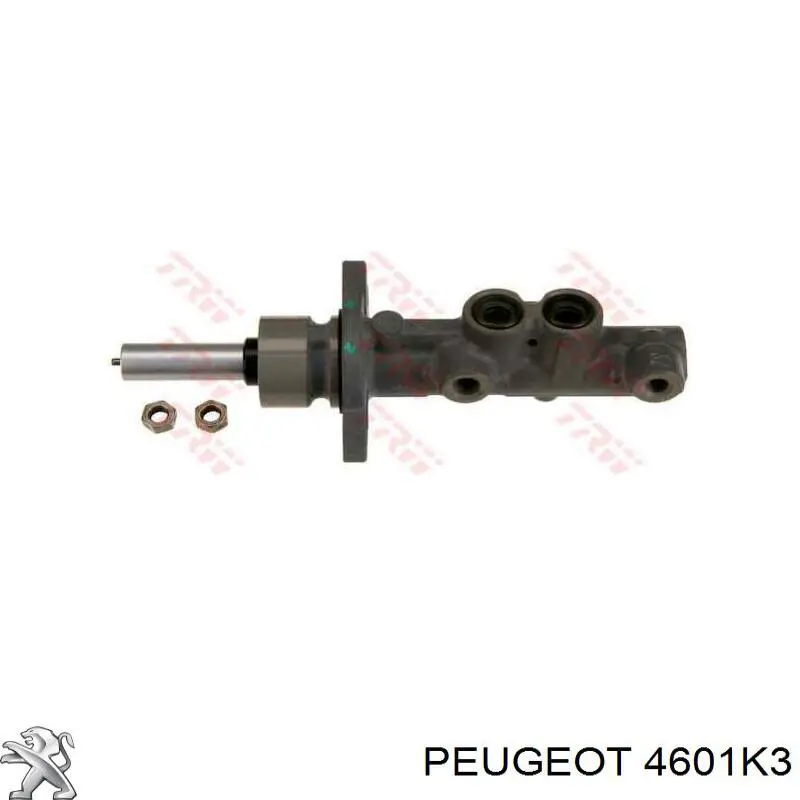 Cilindro mestre do freio Peugeot/Citroen 4601K3 preço, a partir de 73,22 USD
