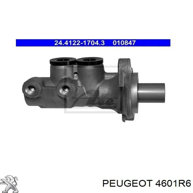 Cilindro mestre do freio Peugeot/Citroen 4601R6 preço, a partir de 45,67 USD