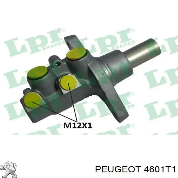 Cilindro mestre do freio Peugeot/Citroen 4601T1 preço, a partir de 40,60 USD