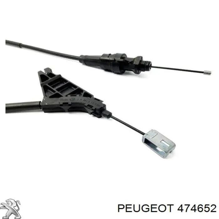 Compre 474652 Peugeot/Citroen Cabo do freio de estacionamento dianteiro