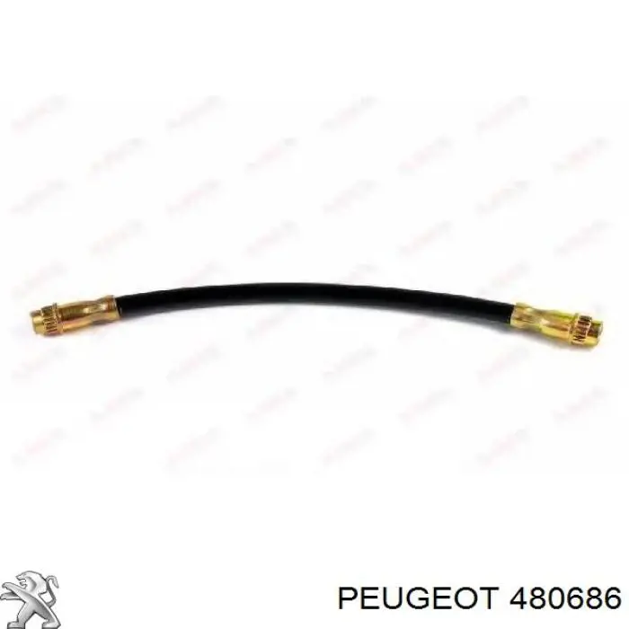 480686 Peugeot/Citroen Mangueira do freio traseira