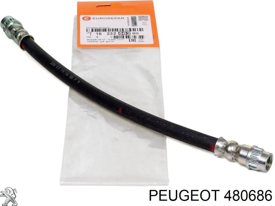 Compre 480686 Peugeot/Citroen Mangueira do freio traseira