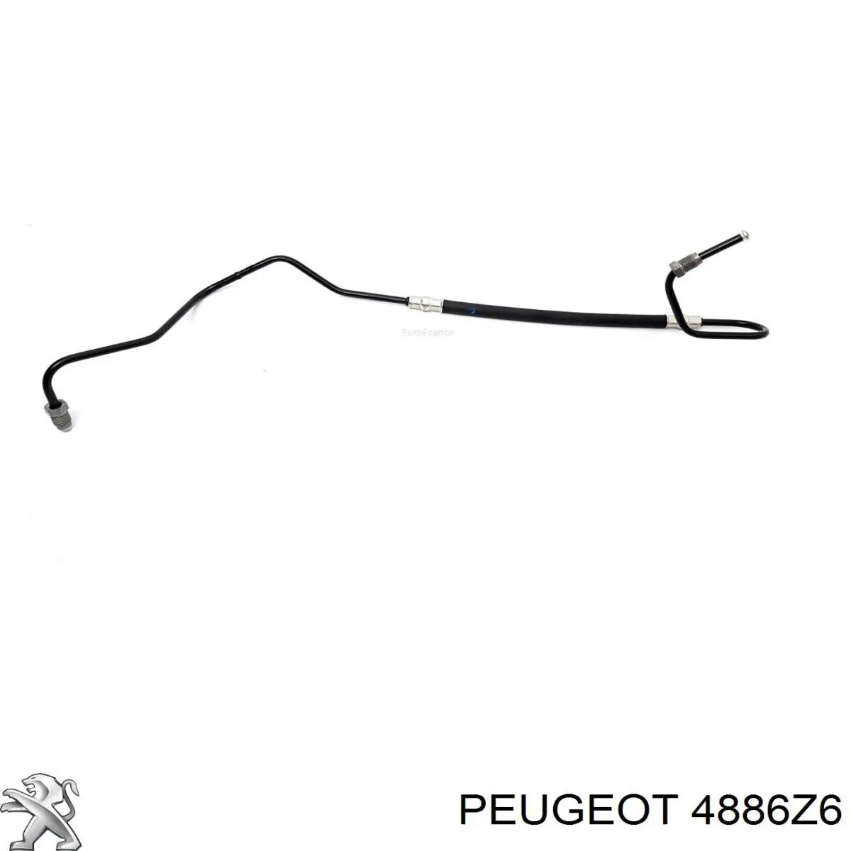 Compre 4886Z6 Peugeot/Citroen Mangueira do freio traseira esquerda