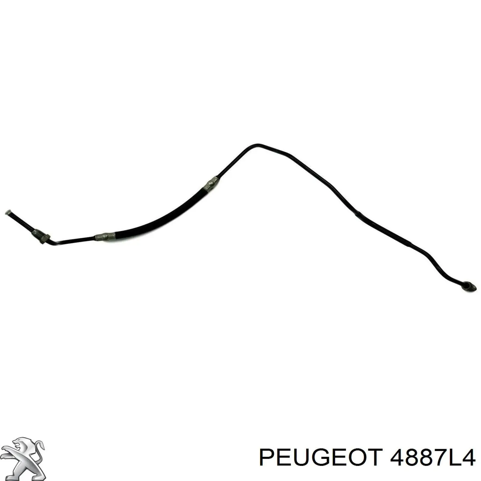 Mangueira do freio traseira Peugeot/Citroen 4887L4 preço, a partir de 22,56 USD
